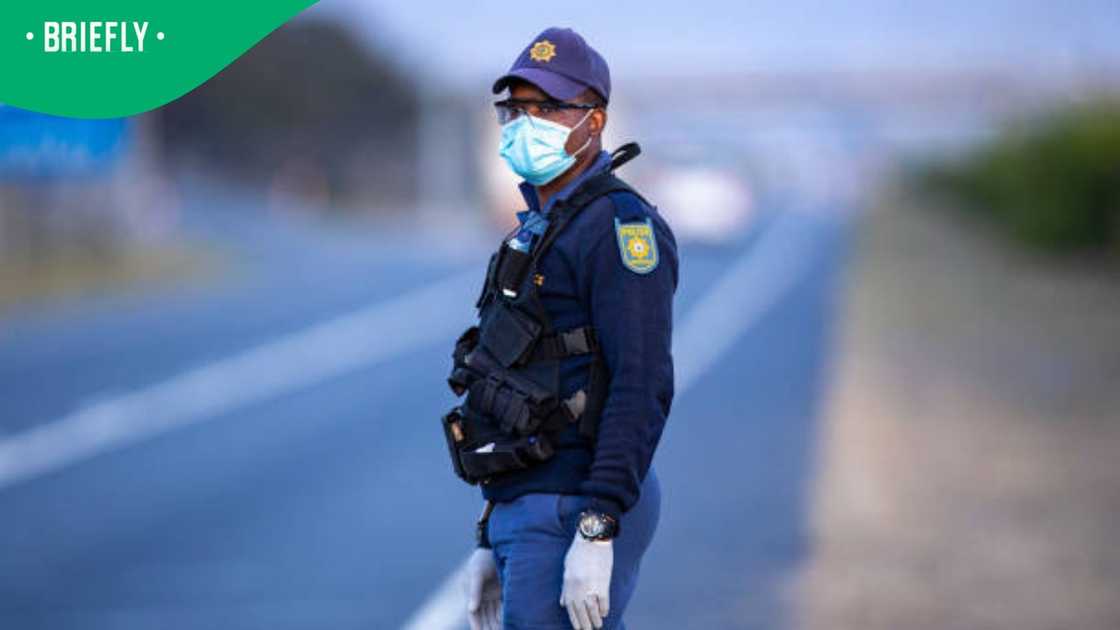 SAPS officer SAPS officer