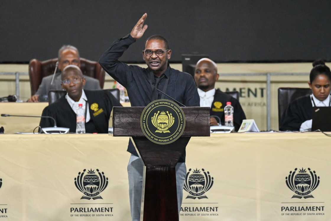Portfolio Committee on Police member Fadiel Adams criticised General Nhlanhla Mkhwanazi Portfolio Committee on Police member Fadiel Adams criticised General Nhlanhla Mkhwanazi