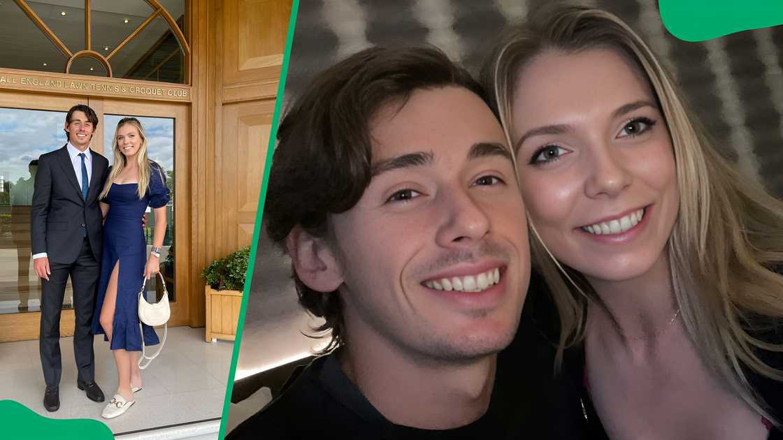 Alex de Minaur and Katie Boulter Alex de Minaur and Katie Boulter