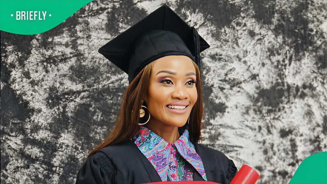 Elle Tisane graduates with a diploma in theology Elle Tisane graduates with a diploma in theology