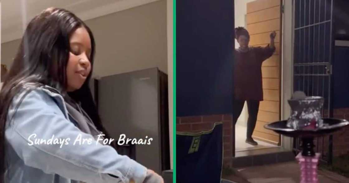 Best friends do a night in, braai themselves. Best friends do a night in, braai themselves.