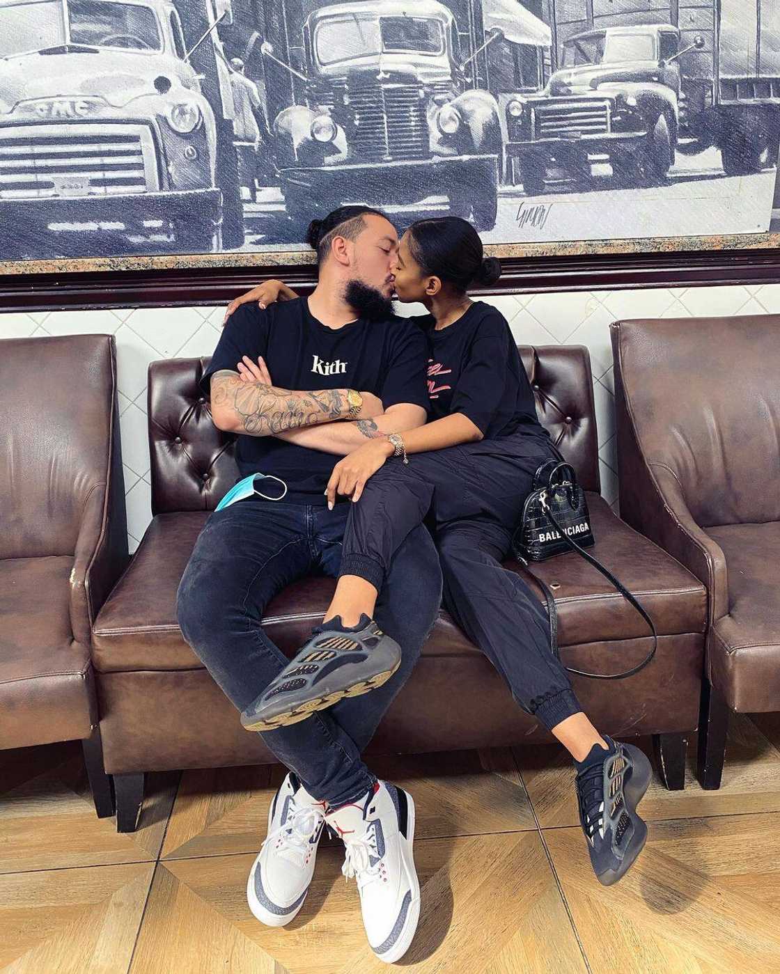 Nellie Tembe and AKA Bhovomania Nellie Tembe and AKA Bhovomania