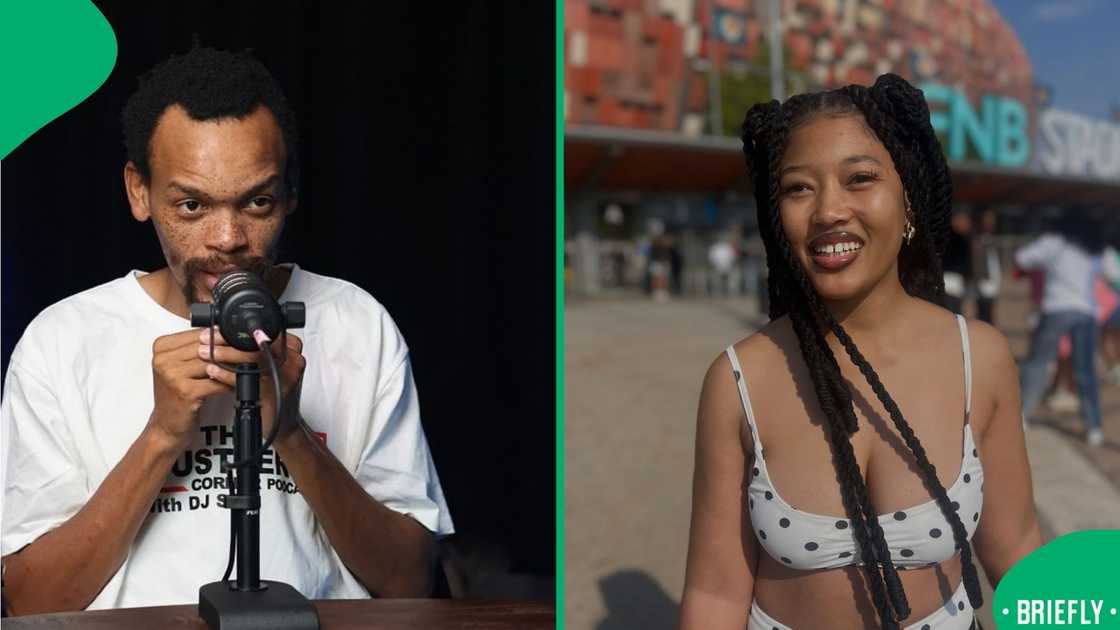 The music executive appeared to make the relationship more public, with Thandolwethu previously spotted alongside him at the Scorpion Kings concert at FNB Stadium