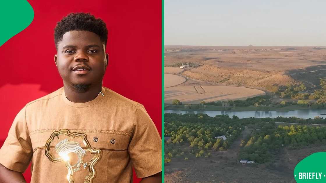 A tourist visited Orania. A tourist visited Orania.