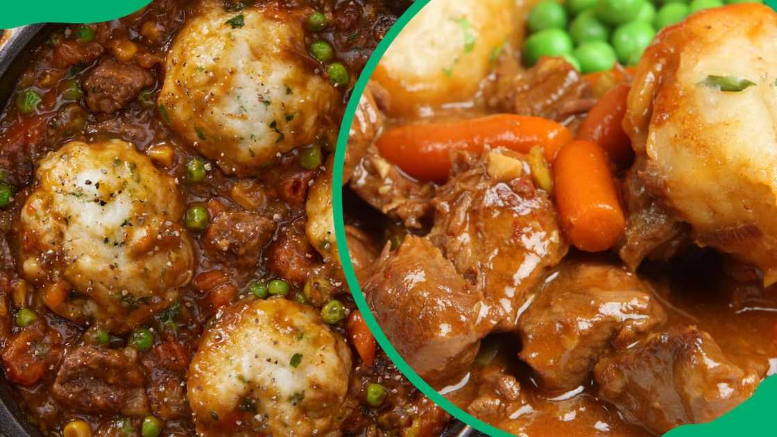 Beef stew and dumplings recipe