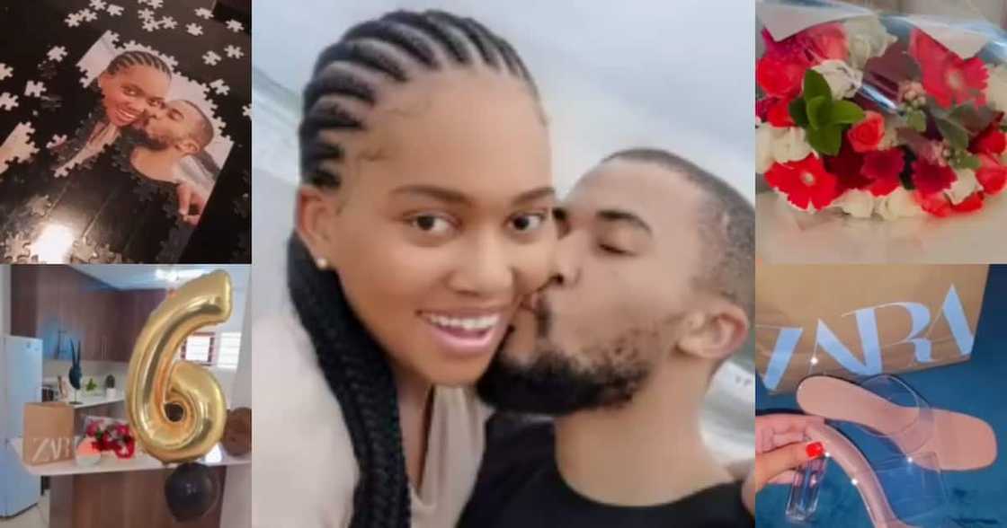 "What a Man": SA Praises Man Who Went All out on 6 Month Anniversary "What a Man": SA Praises Man Who Went All out on 6 Month Anniversary