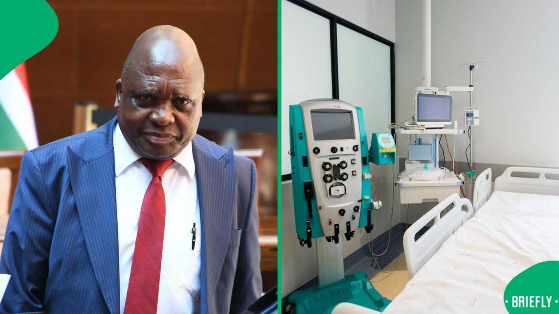 Deputy Health Minister Joe Phaahla admitted that the system was taking strain Deputy Health Minister Joe Phaahla admitted that the system was taking strain
