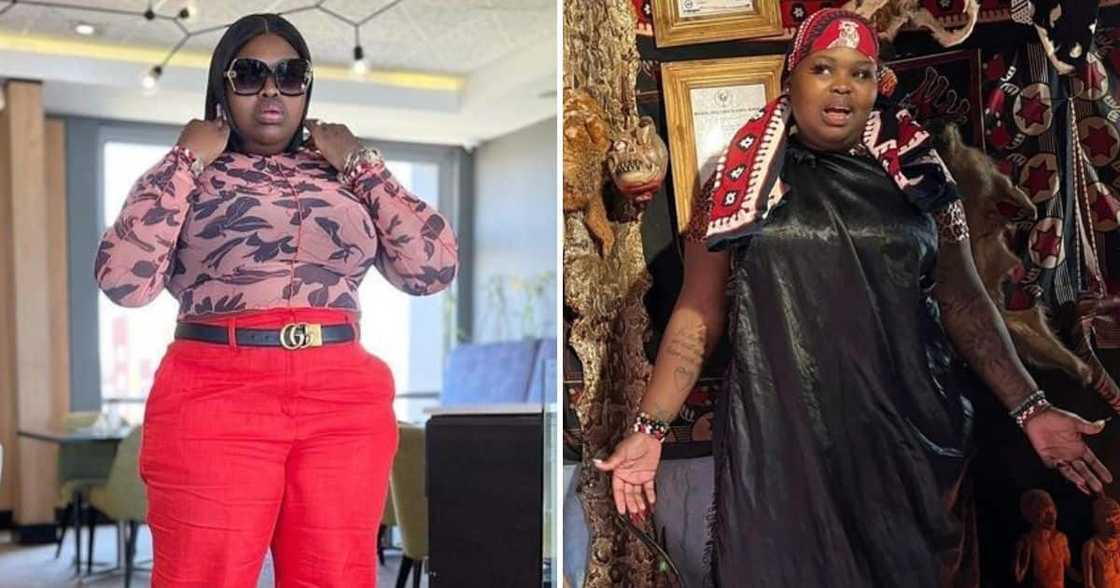 Gogo Maweni bragging about her abroad trip got her roasted on social media. Gogo Maweni bragging about her abroad trip got her roasted on social media.