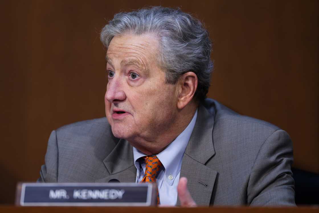 Senator John Kennedy opposed South Africa's participation in the AGOA Senator John Kennedy opposed South Africa's participation in the AGOA