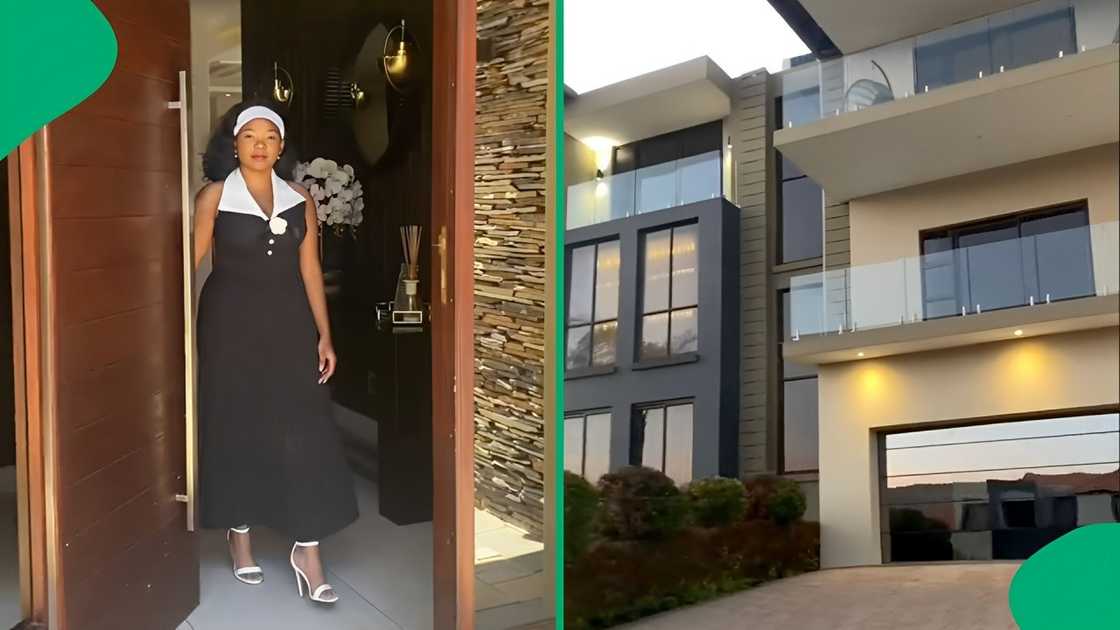 An estate agent showed off a house worth million in Harties