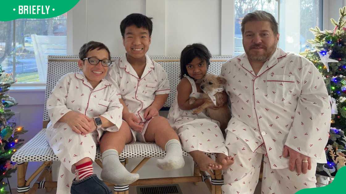 Dr Jen Arnold and Bill Klein's family