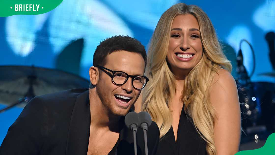 Stacey Solomon and Joe Swash Stacey Solomon and Joe Swash