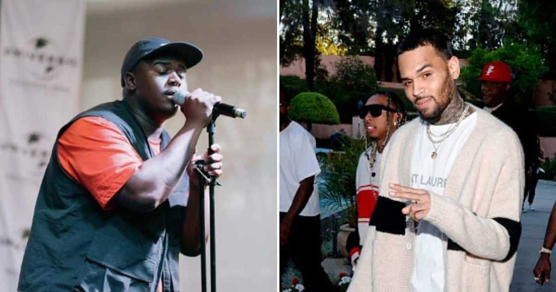 Lloyiso gets a shoutout from Chris Brown Lloyiso gets a shoutout from Chris Brown