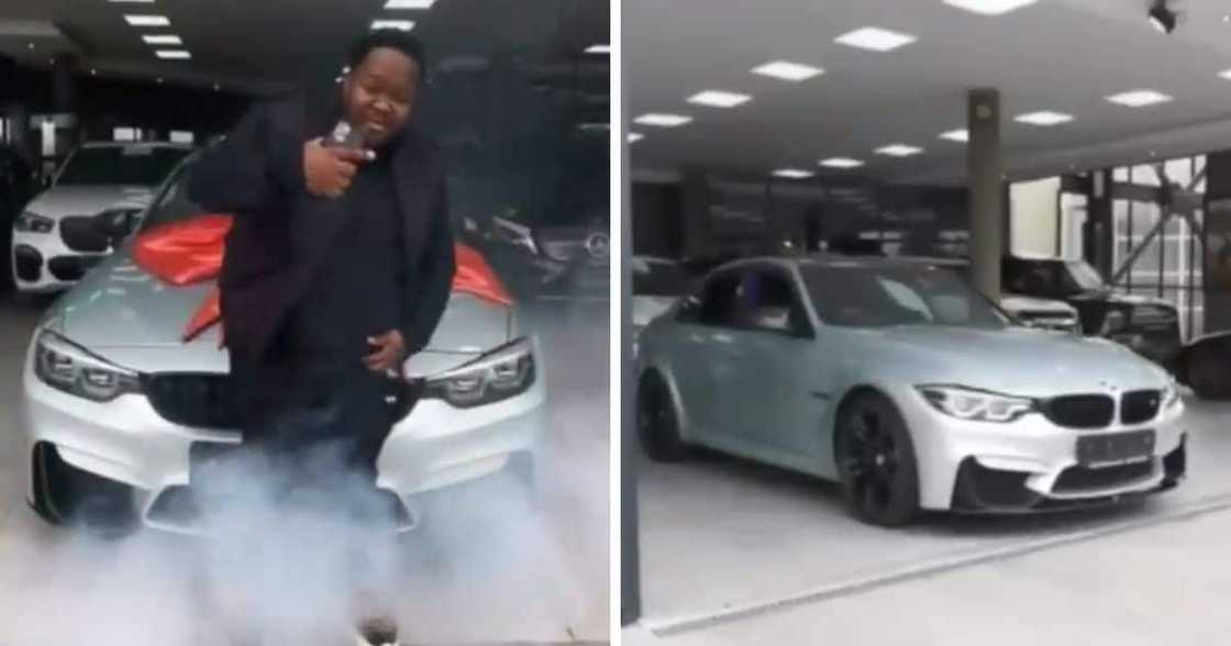 Heavy K posing with BMW M4 Heavy K posing with BMW M4