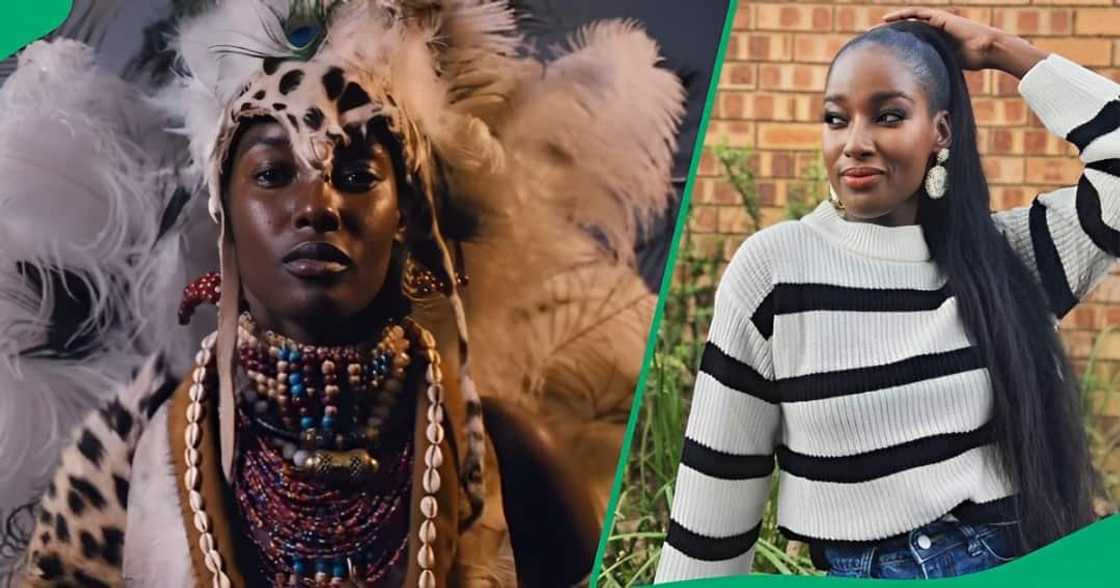 Makoma Mohale plays the role of Tlhogi on ‘Queen Modjadji.’ Makoma Mohale plays the role of Tlhogi on ‘Queen Modjadji.’