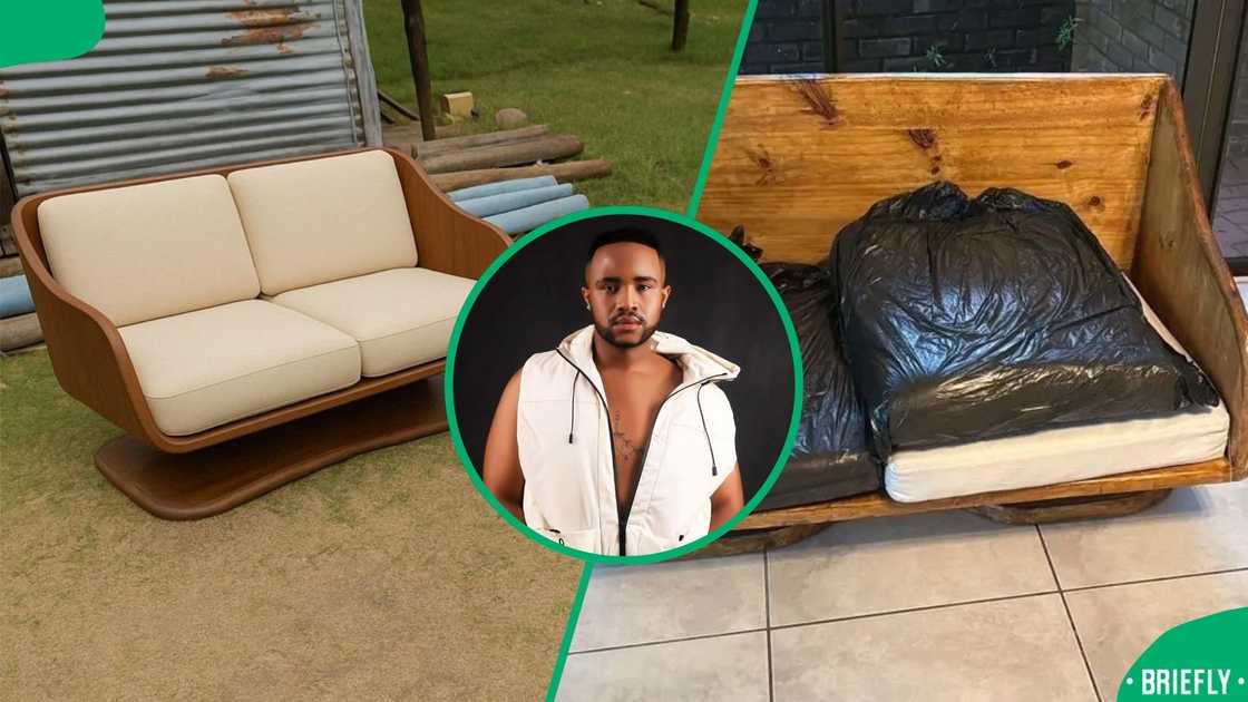 A customer shared a picture of the couch they received from Inno Furn A customer shared a picture of the couch they received from Inno Furn