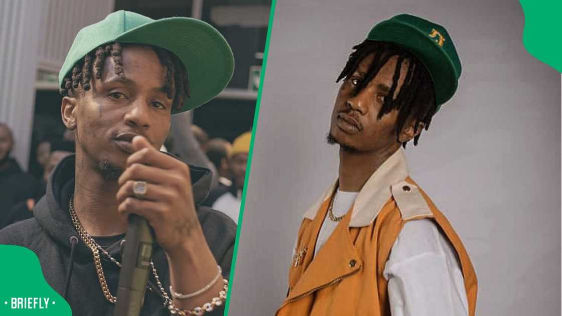 Emtee was criticised over his latest performance Emtee was criticised over his latest performance