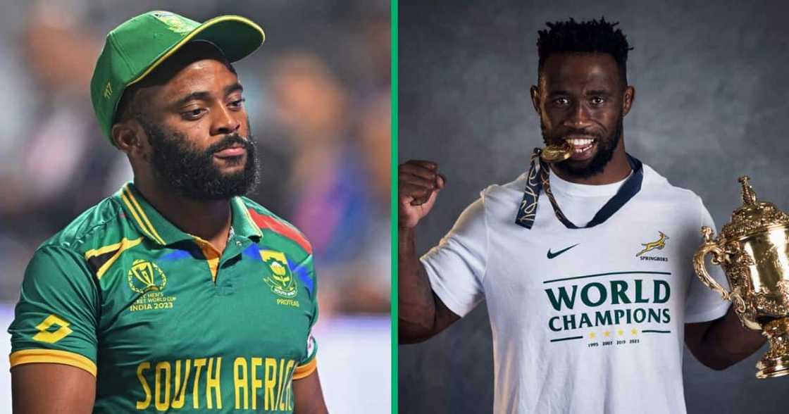 Temba Bavuma has been compared to Springboks captain Siya Kolisi Temba Bavuma has been compared to Springboks captain Siya Kolisi