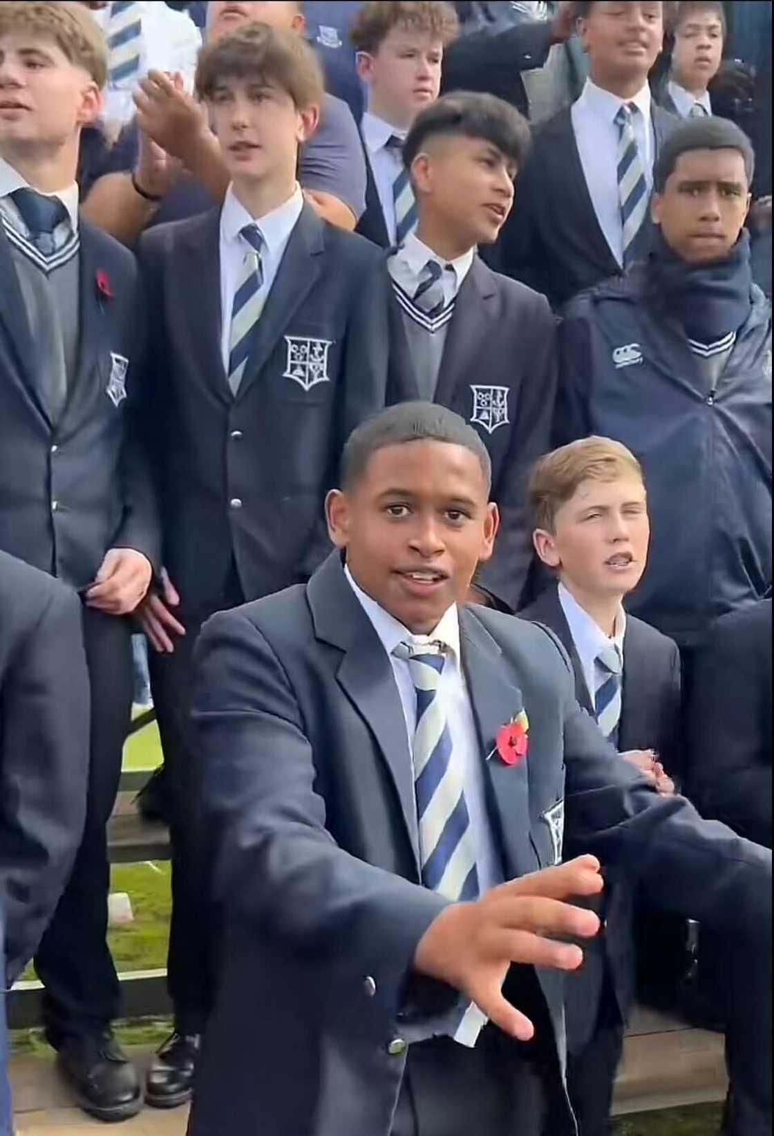 Wynberg Boys' High School learners gained viral attention with their hip-hop-inspired war cry in a TikTok video.