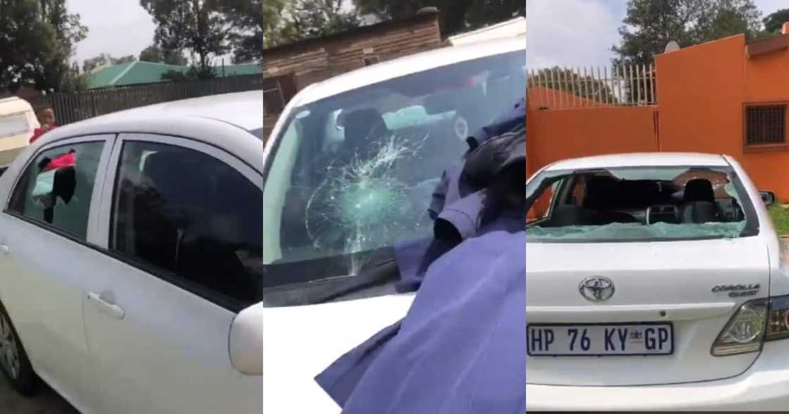 "Mjolo the Pandemic": Angry Lady Destroys Exes Car, Clip Shared Online "Mjolo the Pandemic": Angry Lady Destroys Exes Car, Clip Shared Online