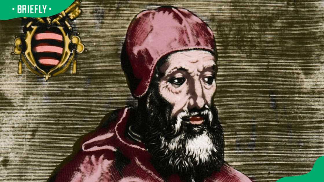 A portrait of Pope Paul IV A portrait of Pope Paul IV