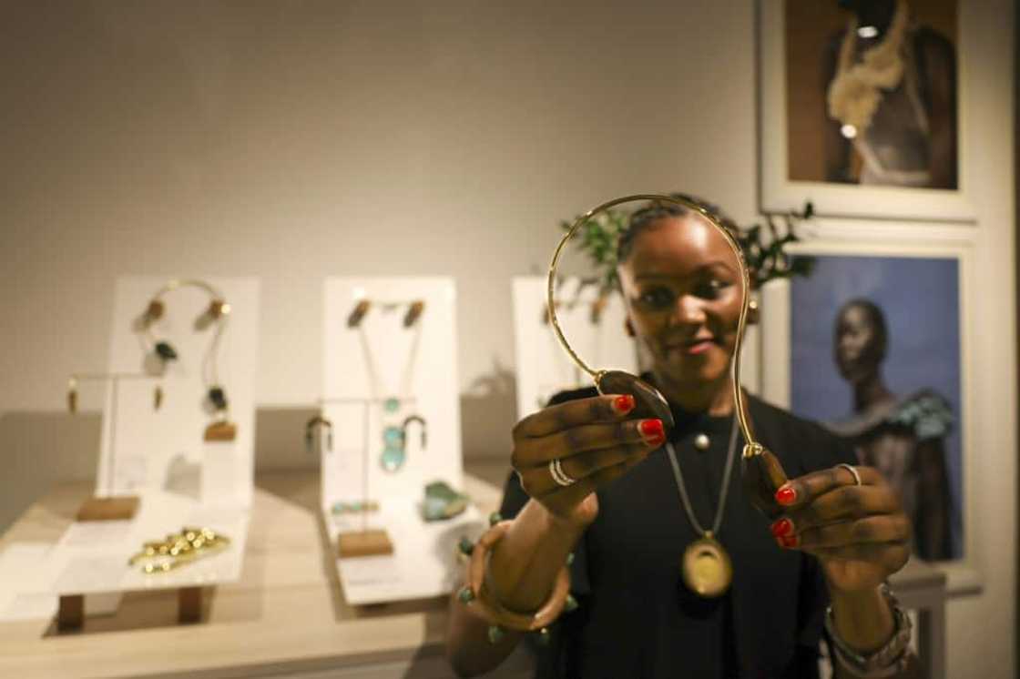 Shah's vision is to create bold, sculptural pieces that reflect the talismanic role of jewellery in Kenyan culture Shah's vision is to create bold, sculptural pieces that reflect the talismanic role of jewellery in Kenyan culture