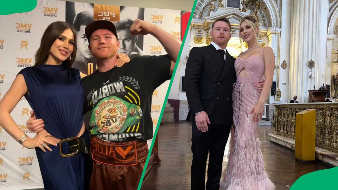 Fernanda Gómez and Canelo Álvarez Fernanda Gómez and Canelo Álvarez