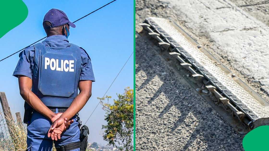 Police arrested five men for road spiking incidents. Police arrested five men for road spiking incidents.