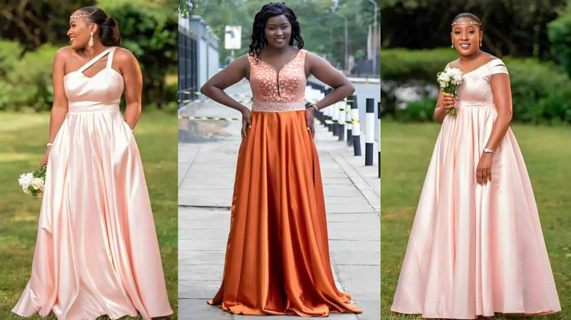 A-shape gown styles A-shape gown styles