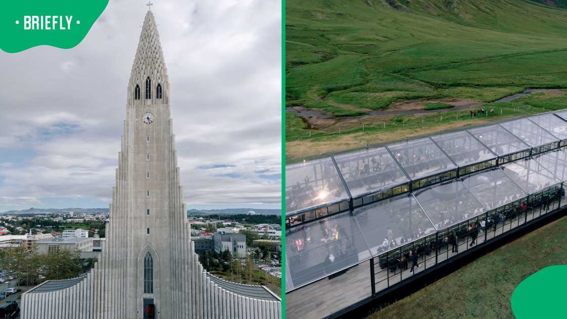 The Icelandic venues in which Mr Eazi and Temi Otedola got married. The Icelandic venues in which Mr Eazi and Temi Otedola got married.
