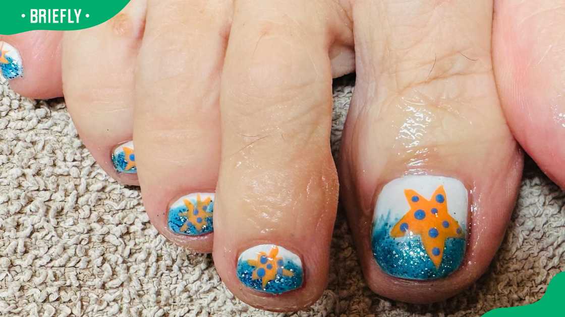 Starfish nails Starfish nails