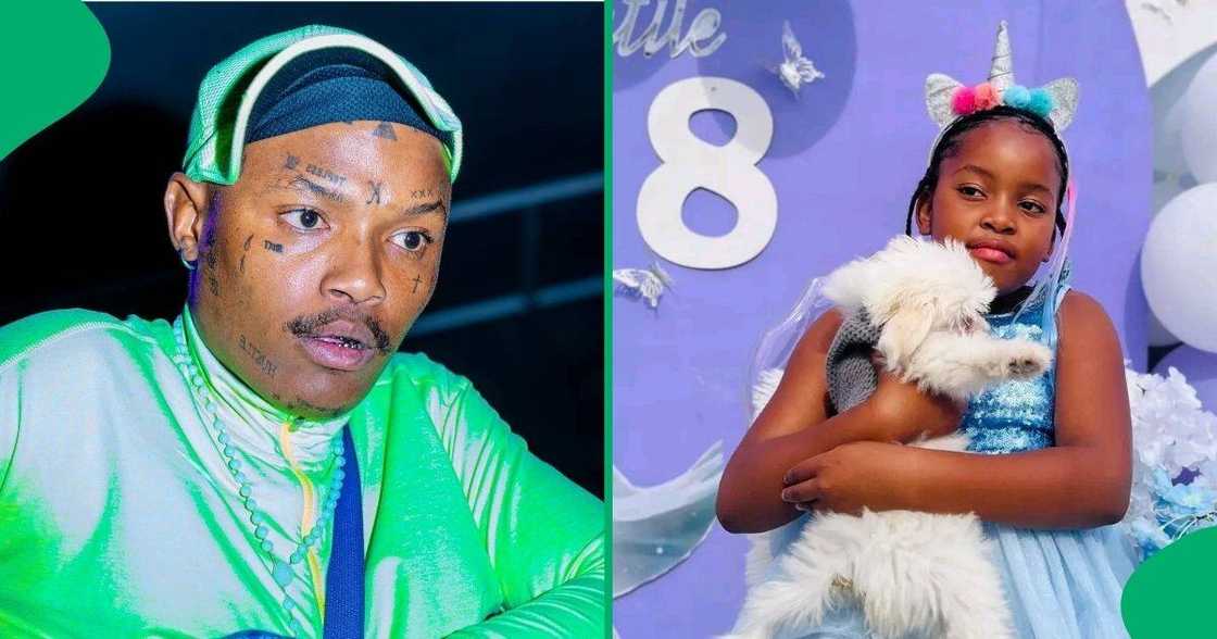 Shebeshxt will undergo trauma counselling after losing his daughter, Onthatile