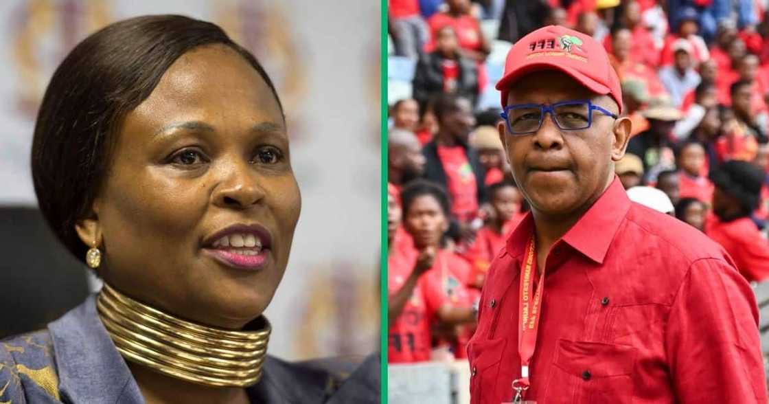 Busi Mkhwebane and Dali Mpofu may allegedly be disbarred Busi Mkhwebane and Dali Mpofu may allegedly be disbarred