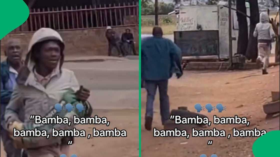 Street vendor cries out for help as phara flees with potatoes