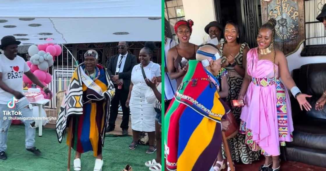 Dr Esther Mahlangu celebrated her 88th birthday Dr Esther Mahlangu celebrated her 88th birthday