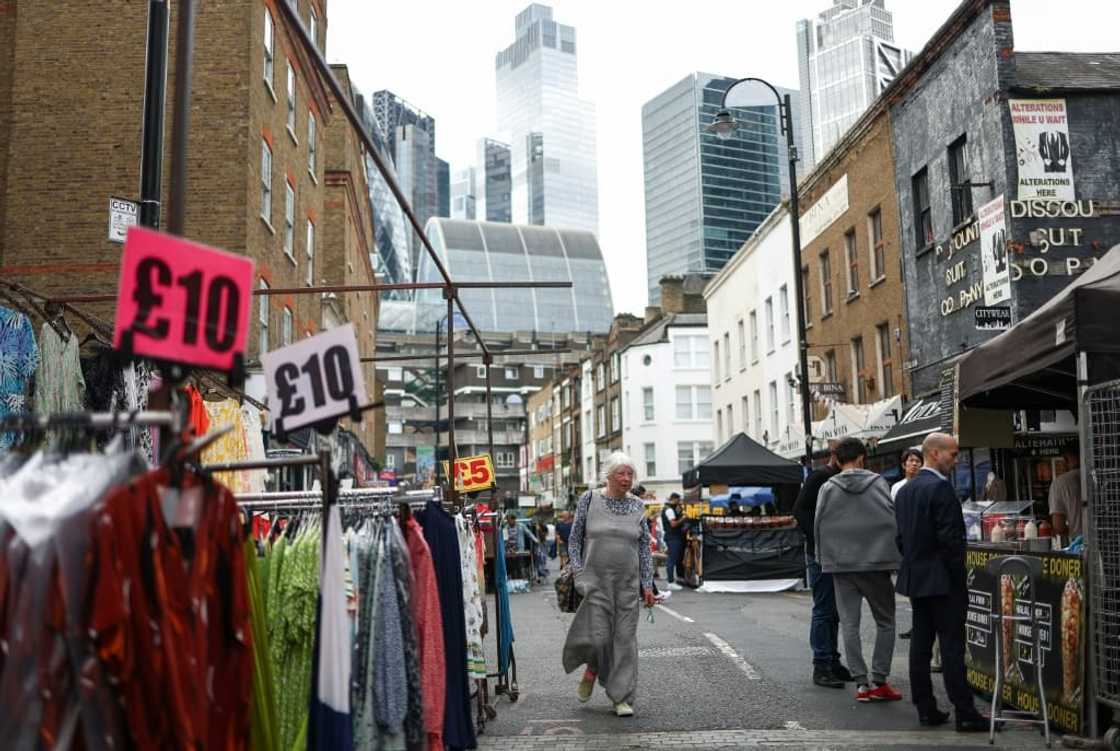 UK inflation reached 3.4 percent last month -- the lowest level since September 2021 UK inflation reached 3.4 percent last month -- the lowest level since September 2021