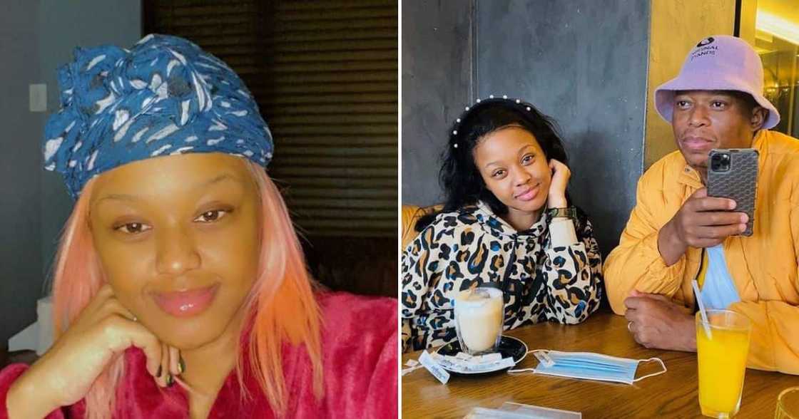 Babes Wodumo is not happy with Mampintsha's behaviour