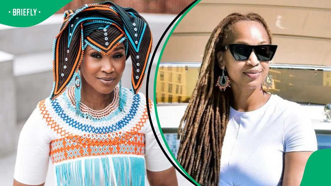 Claire Mawisa stunned in IsiXhosa regalia.