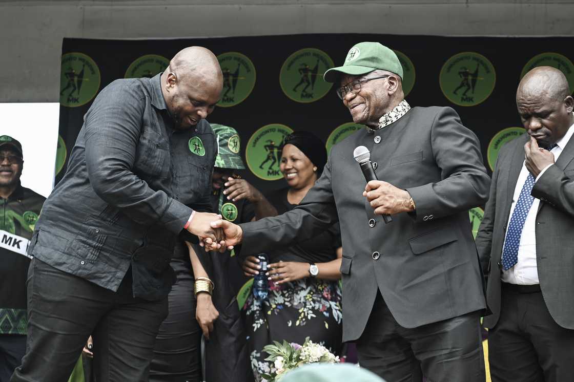 Floyd Shivambu claimed Jacob Zuma was a much better leader Floyd Shivambu claimed Jacob Zuma was a much better leader