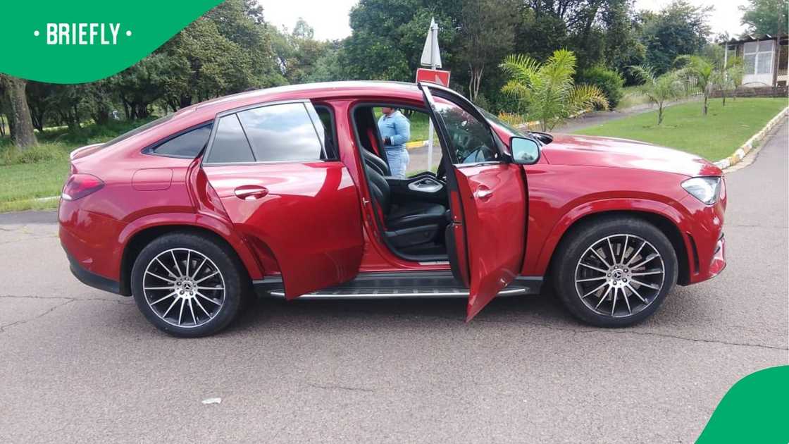 One of the vehicles recovered from the scene One of the vehicles recovered from the scene