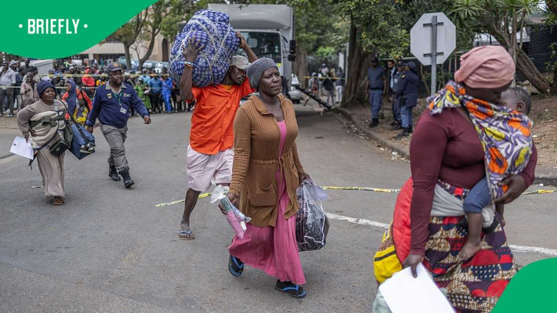 The eThekwini municipality moved Malawians to a temporary centre following tensions in Durban, KwaZulu-Natal The eThekwini municipality moved Malawians to a temporary centre following tensions in Durban, KwaZulu-Natal