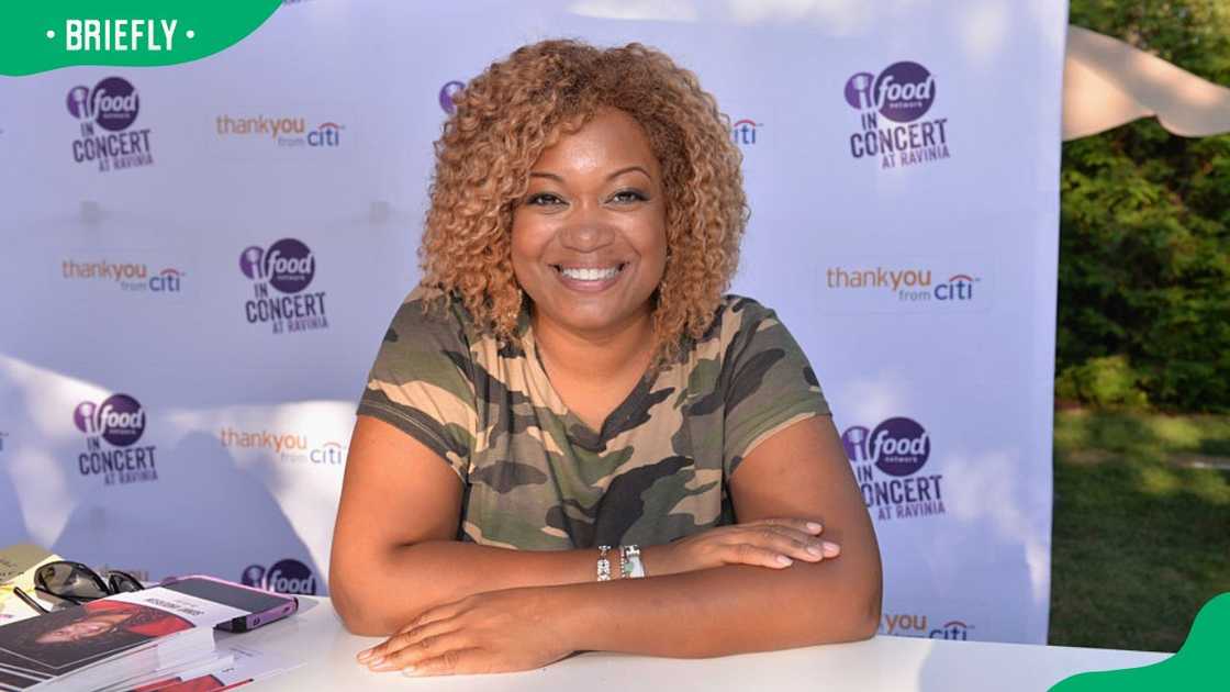 Chef Sunny Anderson during the 2014 Food Network in Concert event Chef Sunny Anderson during the 2014 Food Network in Concert event