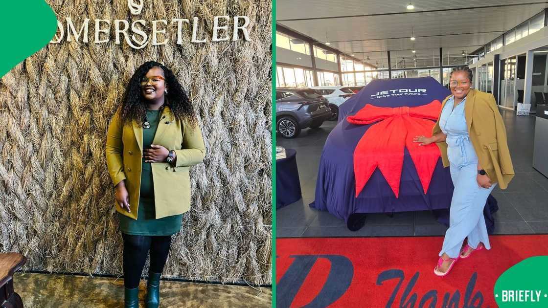 The mother of three bought herself Jetour SUV worth R500,000