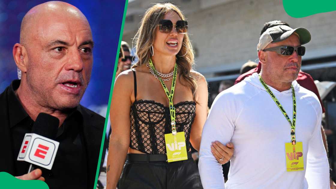 Joe announces a fight during the UFC 313 event. Jessica Ditzel and Joe walking in the Paddock Joe announces a fight during the UFC 313 event. Jessica Ditzel and Joe walking in the Paddock