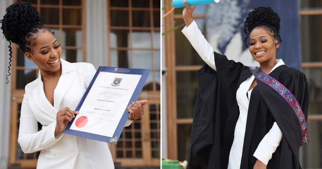 A UWC graduate residing in Cape Town is amped about fulfilling her dream of obtaining a degree A UWC graduate residing in Cape Town is amped about fulfilling her dream of obtaining a degree