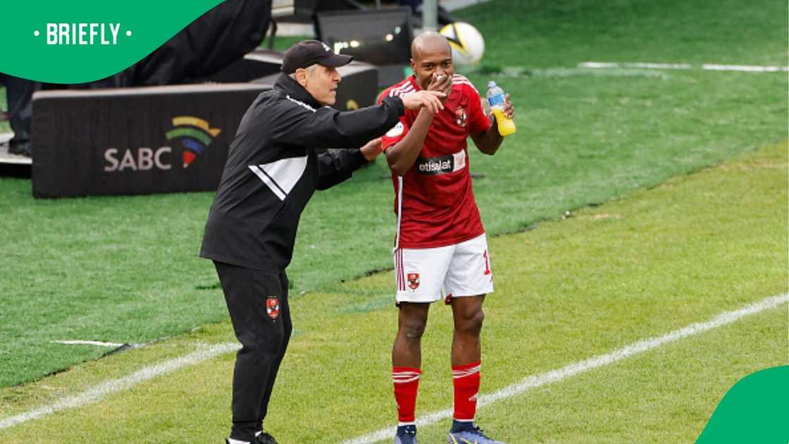 Marcel Koller throws shade at South African forward Percy Tau. Marcel Koller throws shade at South African forward Percy Tau.