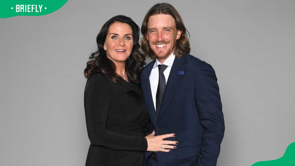 Tommy Fleetwood and Clare Fleetwood at the Ryder Cup Gala