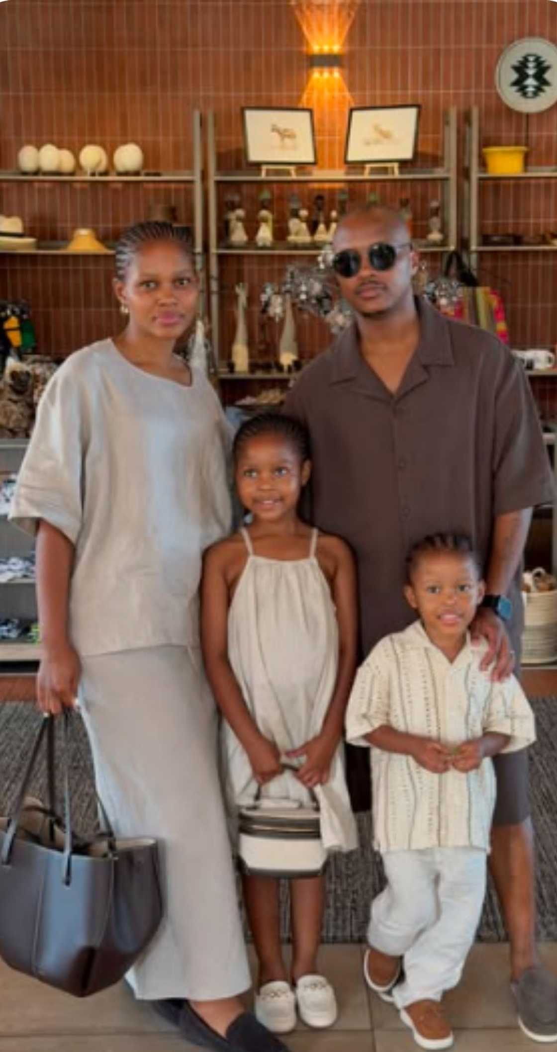 Ofentse Mphuti makes content about her family Ofentse Mphuti makes content about her family