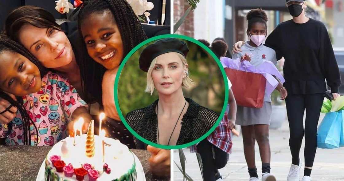 Charlize Theron embraces being a single mother