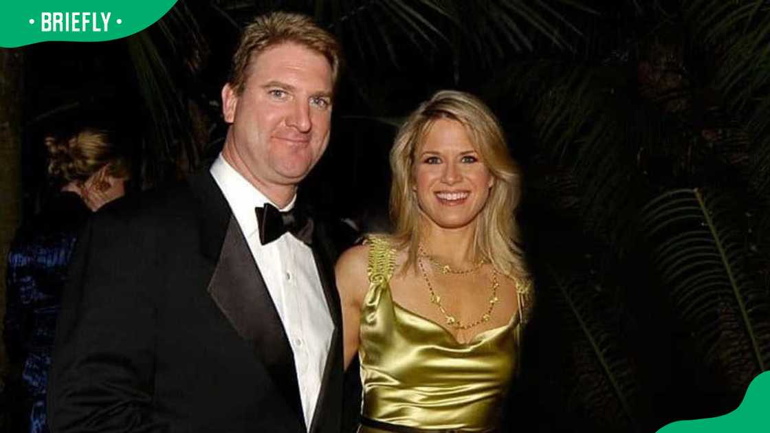 Daniel John Gregory and Martha MacCallum at an official event